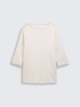 Plus Size - Sweat-shirt à col montant - sand stone beige melange - Vue de face du produit