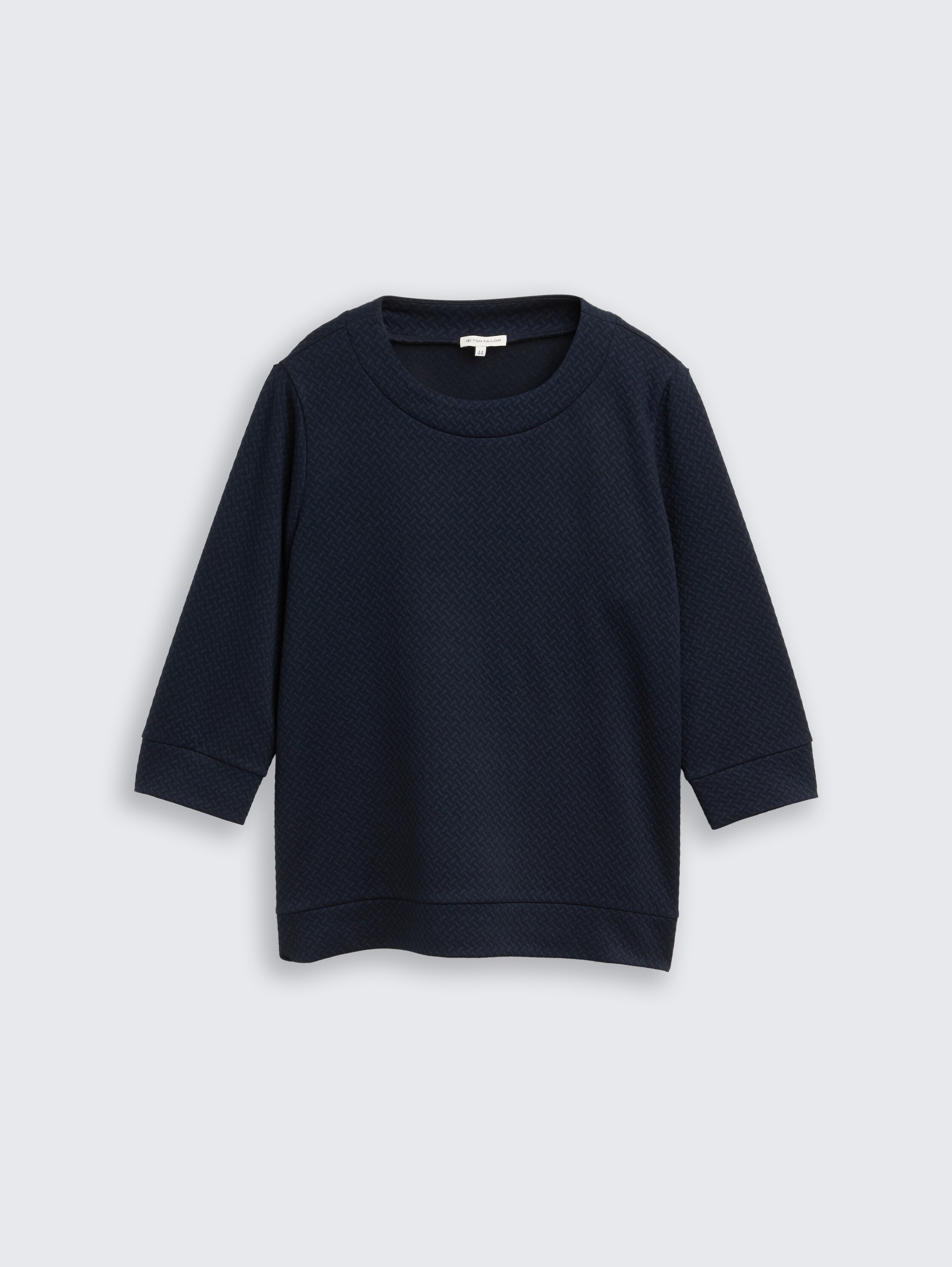 Plus Size - Boxy Fit Sweatshirt - sky_captain_blue_1 - 