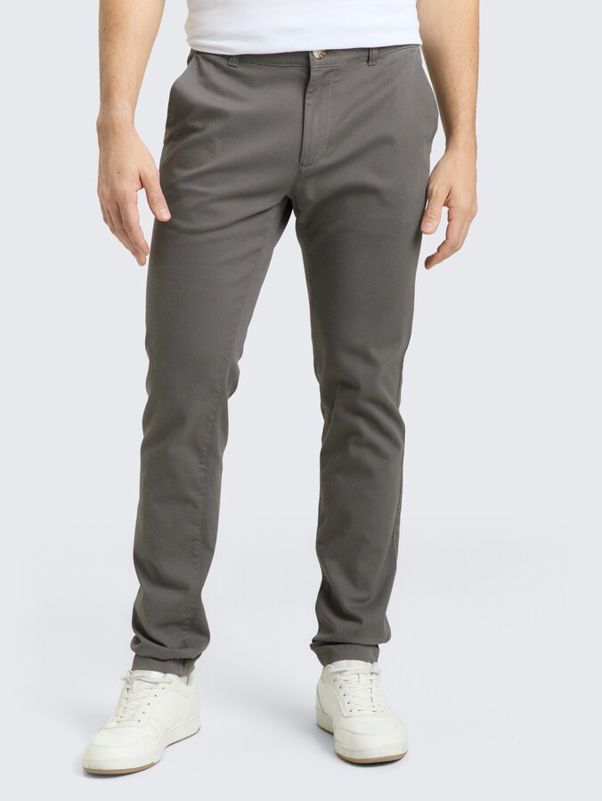Pantalon chino slim TTTRAVIS par Men, Castlerock Grey