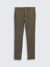 Pantalon chino TTTRAVIS SLIM - deep leaf green - Vue de face du produit