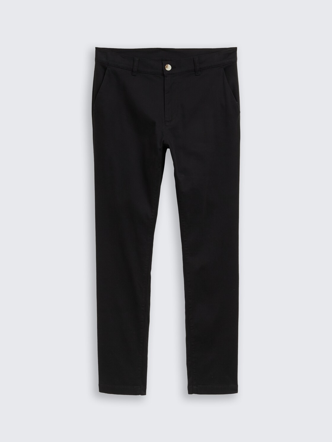 TTTRAVIS SLIM Chino Hose - Black - Vorder-Produkt-Ansicht