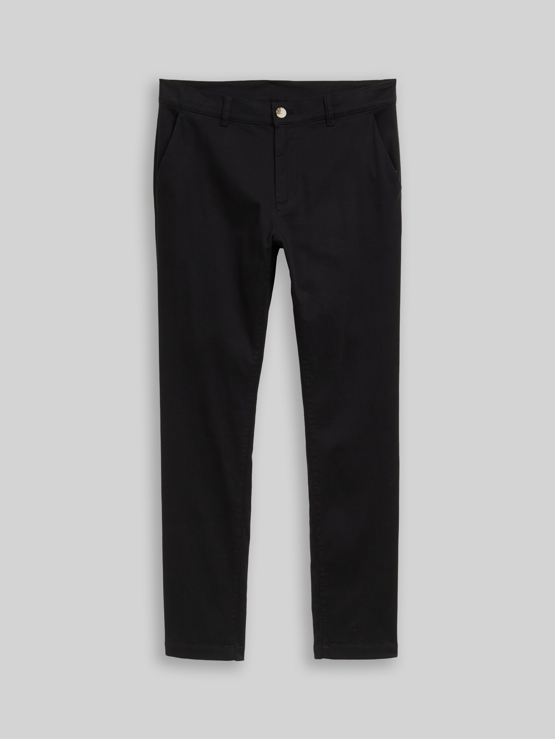 TTTRAVIS SLIM Chino Hose - Black - Vorder-Produkt-Ansicht