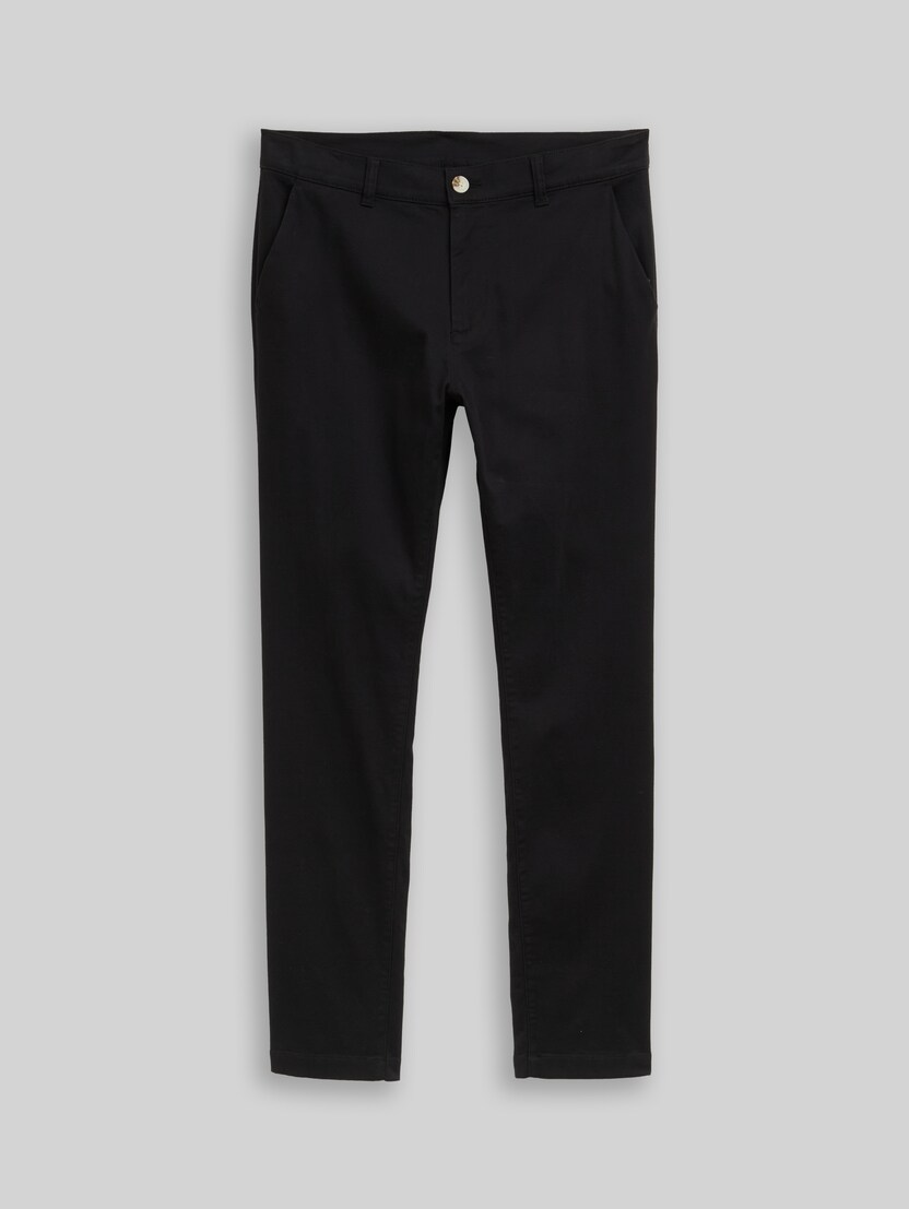 TTTRAVIS SLIM Chino Trousers by Men, Black