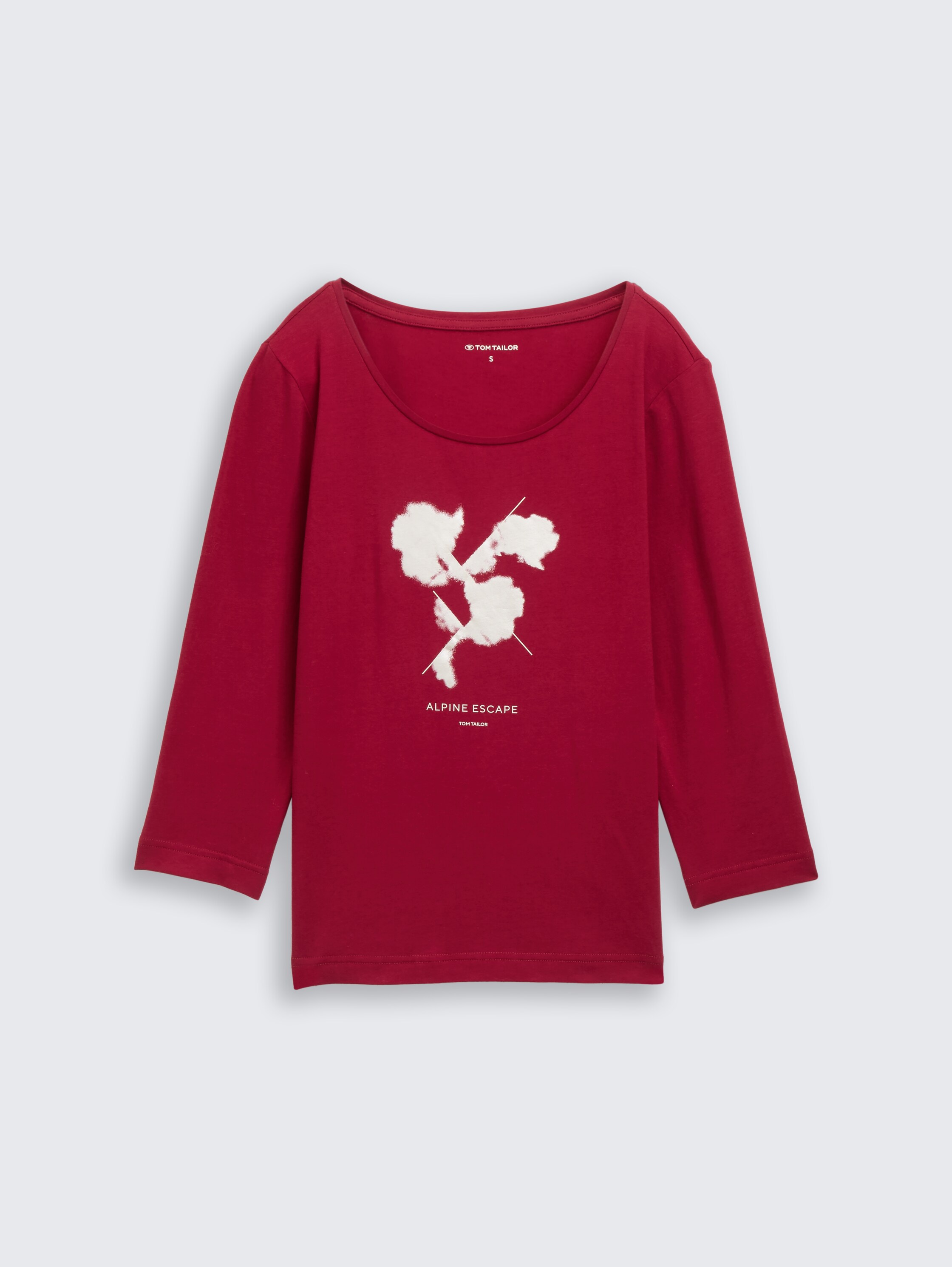 Shirt met lange mouwen en print - rumba_red - 