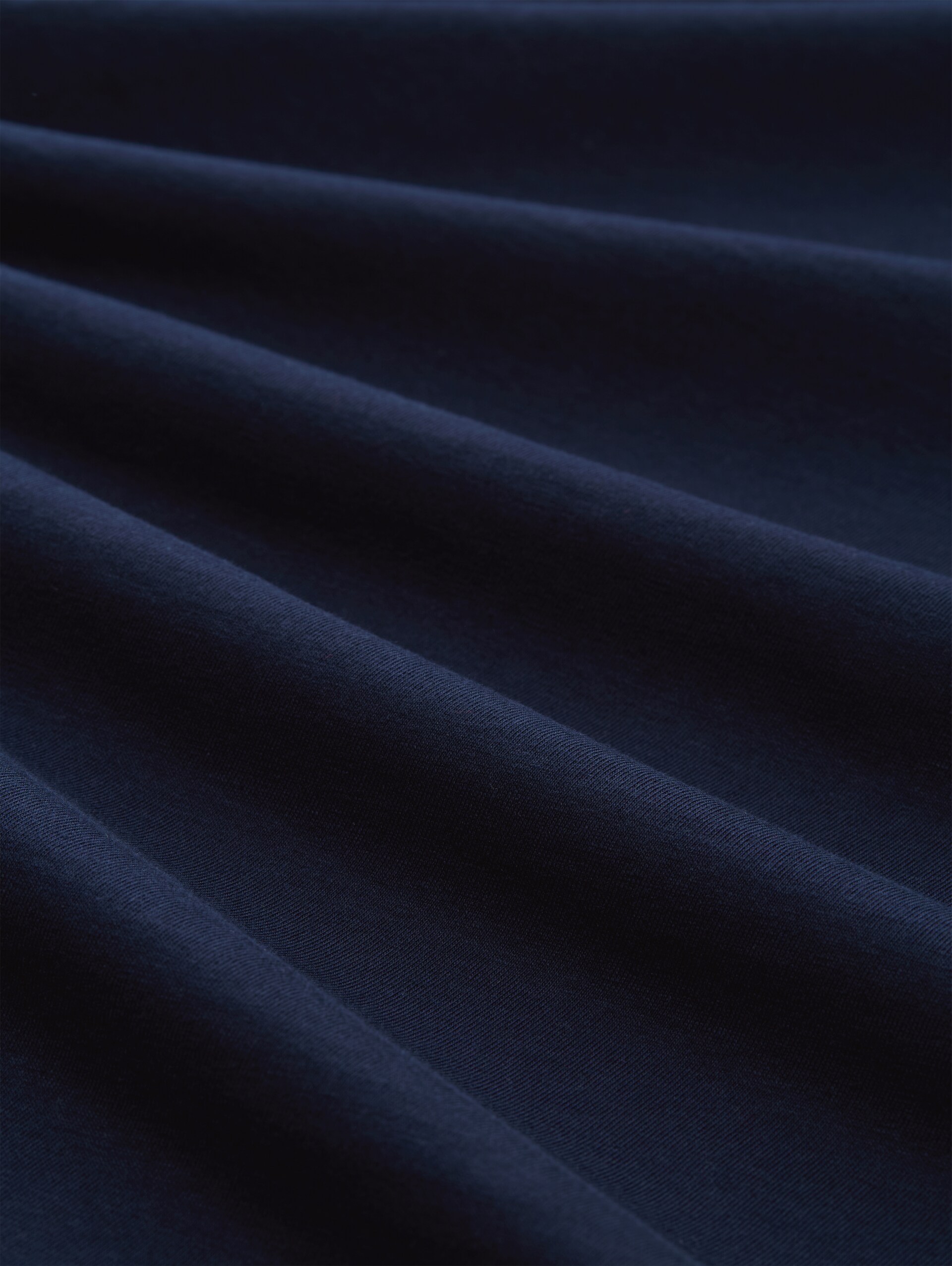 T-shirt met lange mouwen en bedrukt motief - sky captain blue - Materiaalweergave