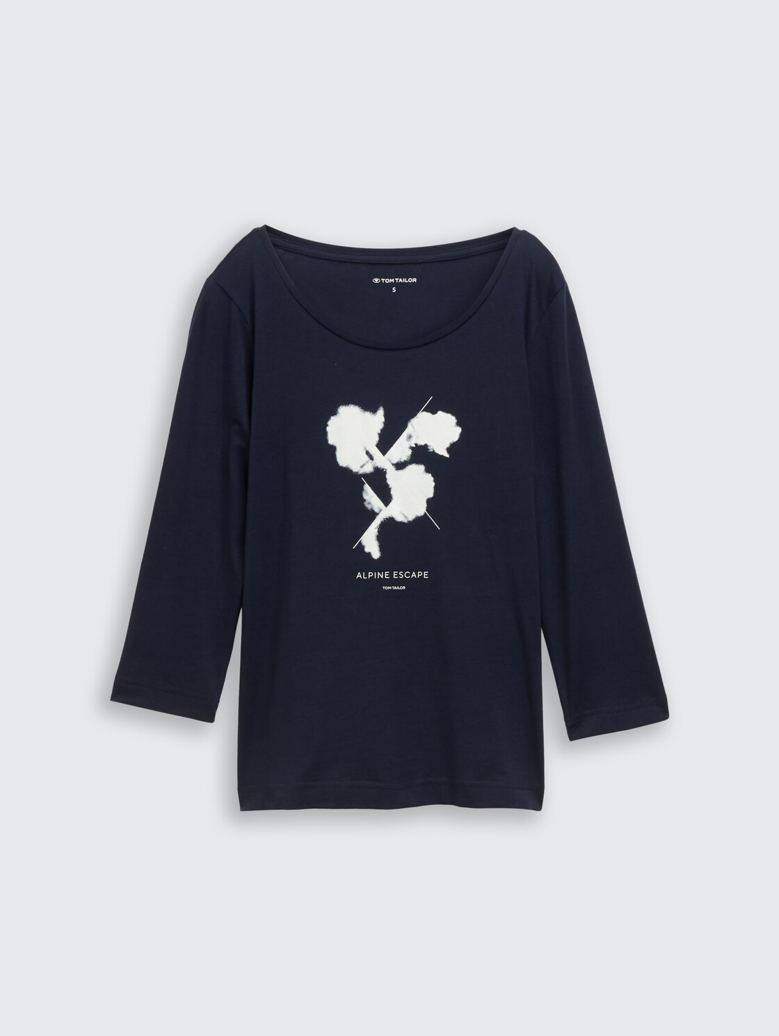 Langarmshirt mit Print - sky captain blue - Vorder-Produkt-Ansicht