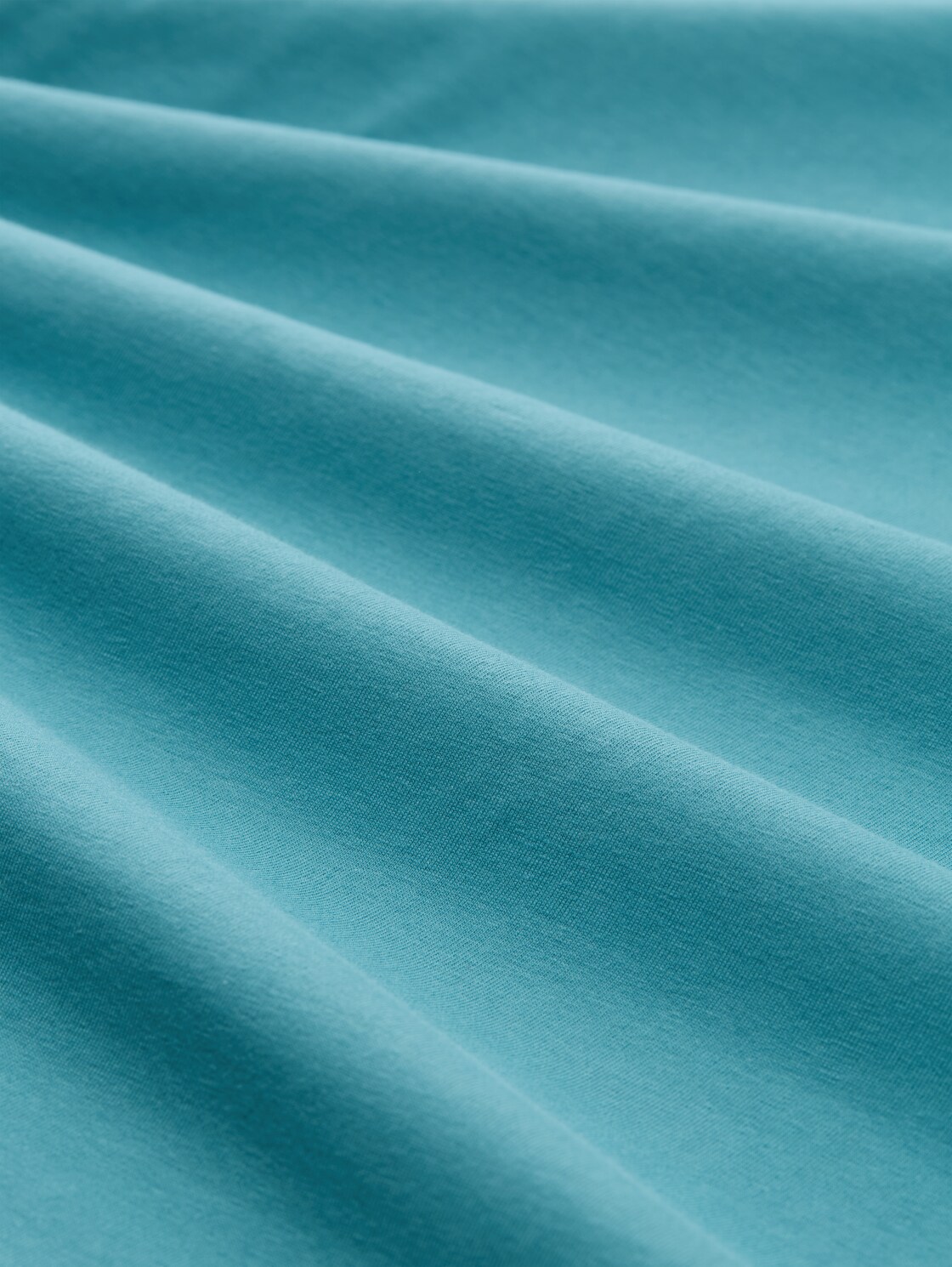 Langarmshirt mit Print - tropical teal - Material-Ansicht