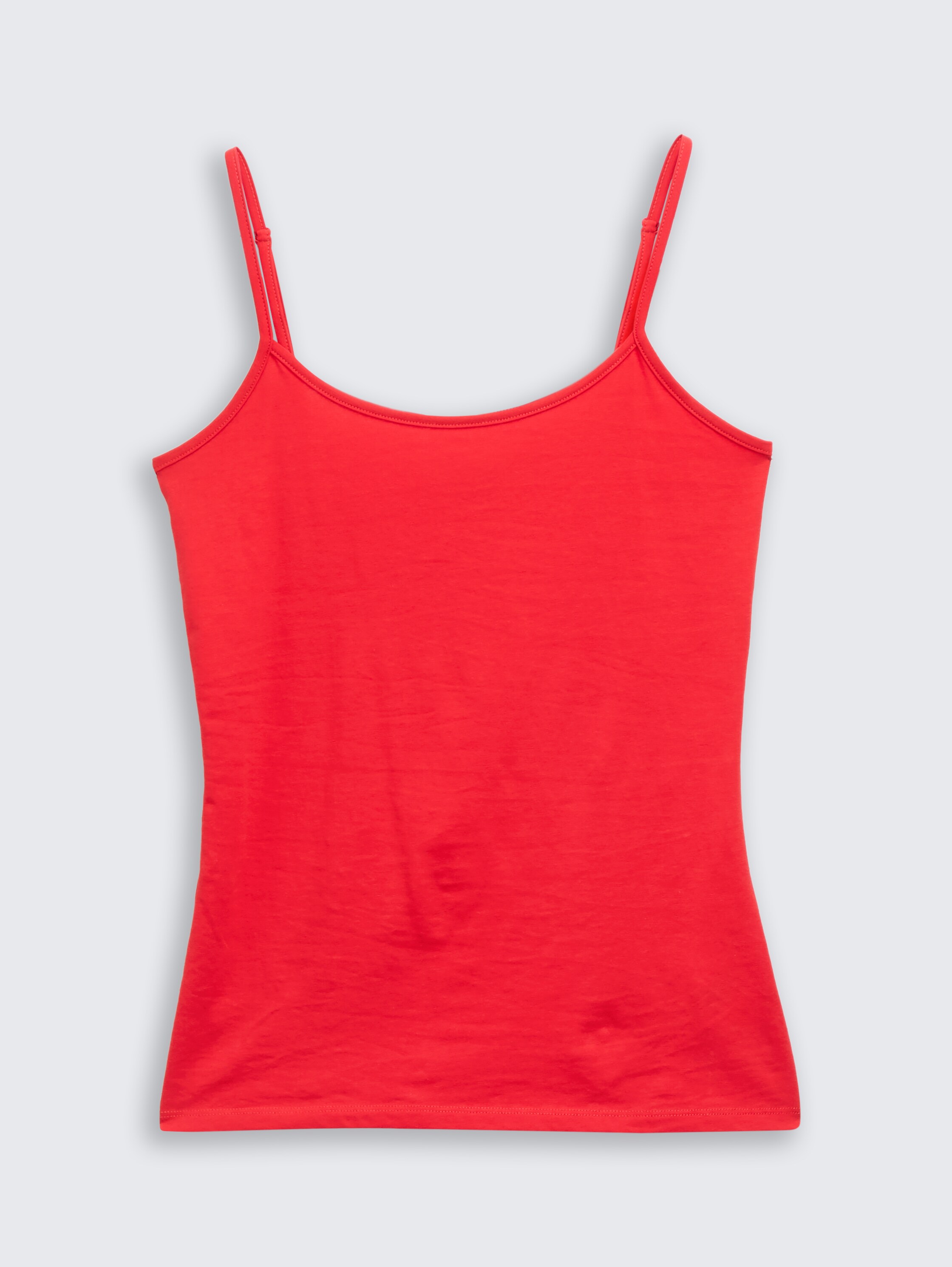 Slim Fit Trägertop - brilliant_red - 