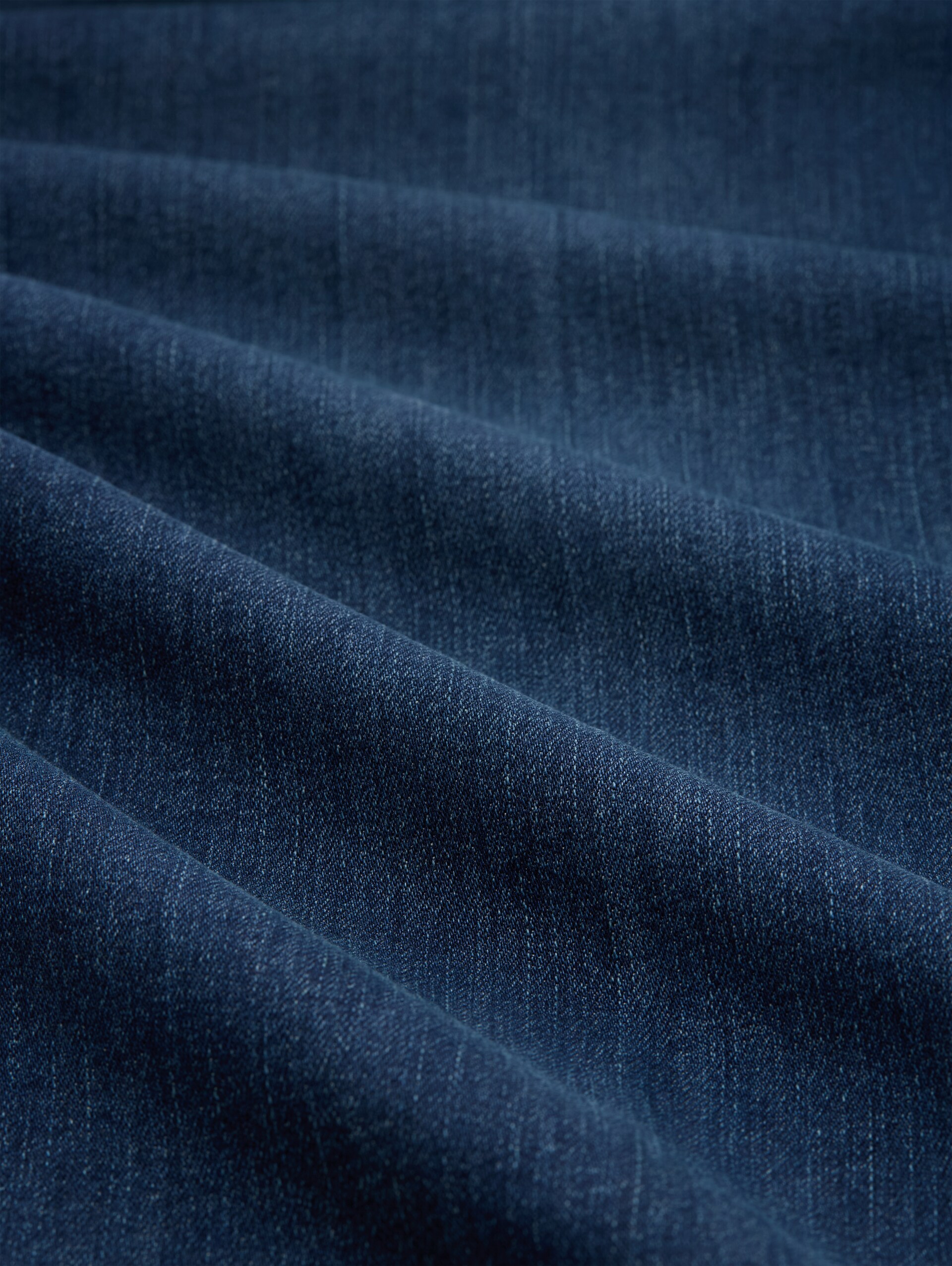 TTMADINA WIDE Jeans - Clean Mid Stone Blue Denim - Material-Ansicht