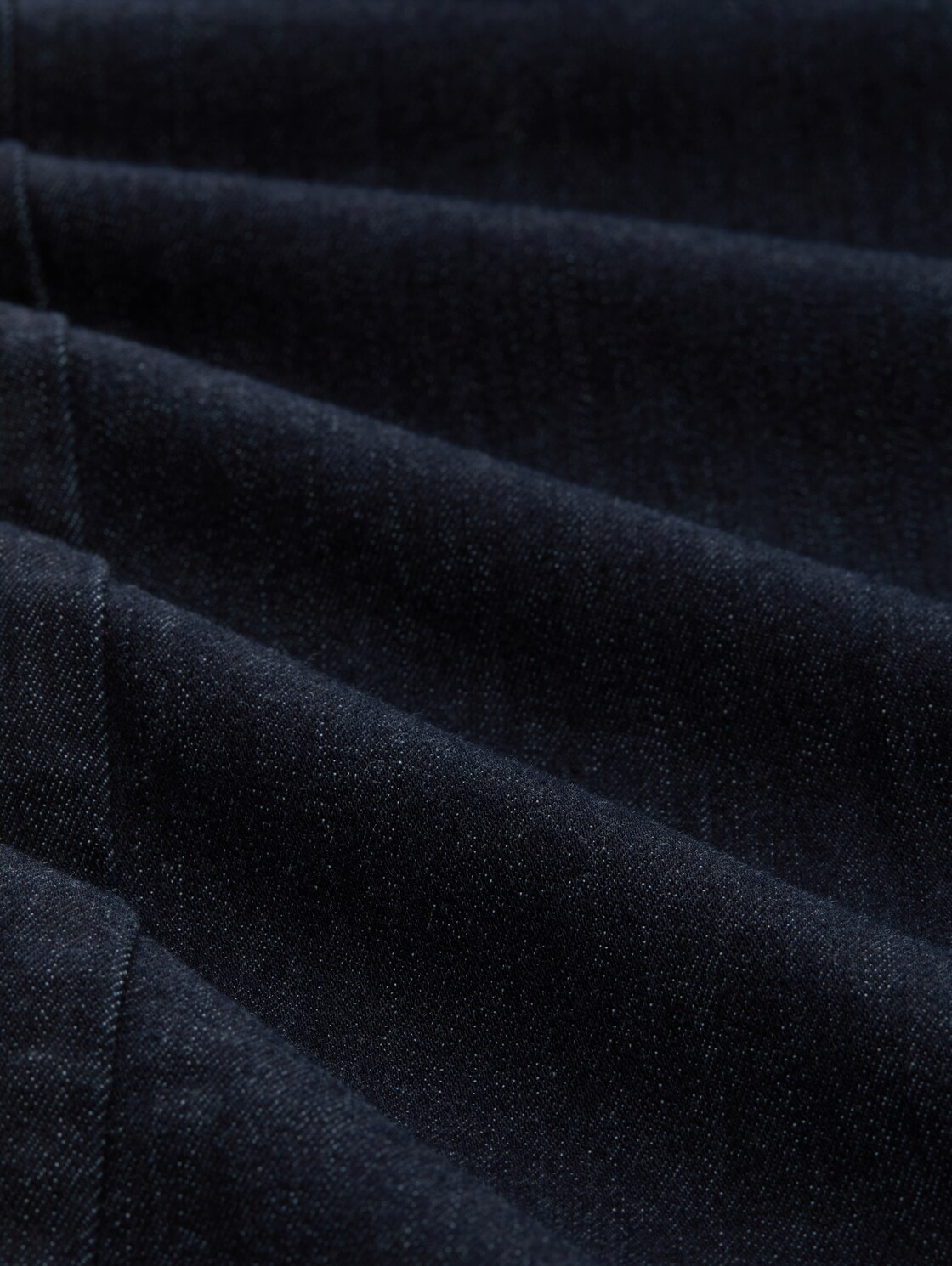 TTMADINA WIDE Jeans - Clean Rinsed Blue Denim - Material-Ansicht