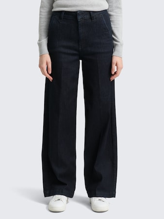 TTMADINA WIDE Jeans von Women, Clean Rinsed Blue Denim