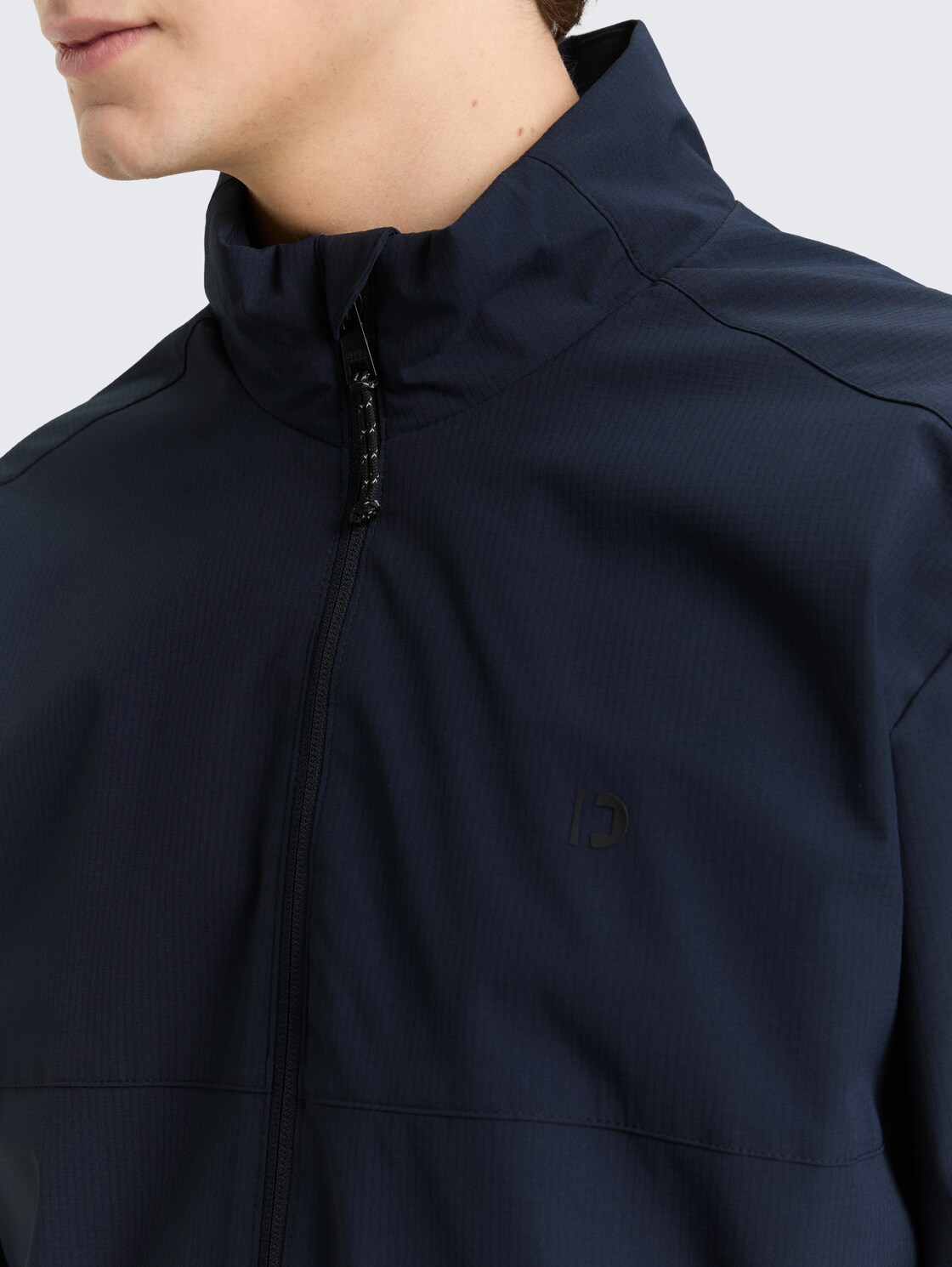 Blouson Jacke aus wasserabweisendem Material - sky captain blue - Detail-Model-Ansicht