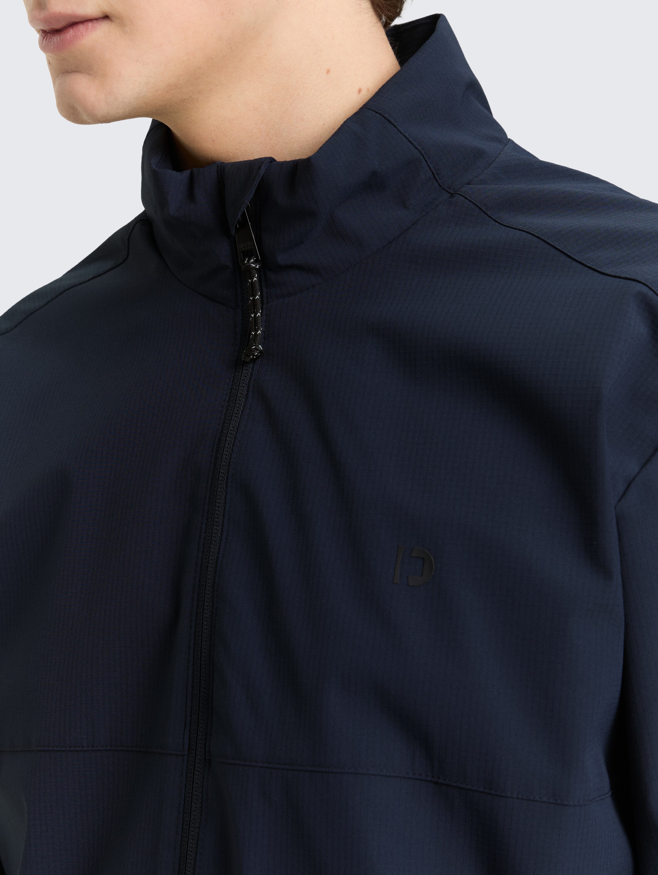 Blousonjas van waterafstotend materiaal - sky captain blue - Detailaanzicht model