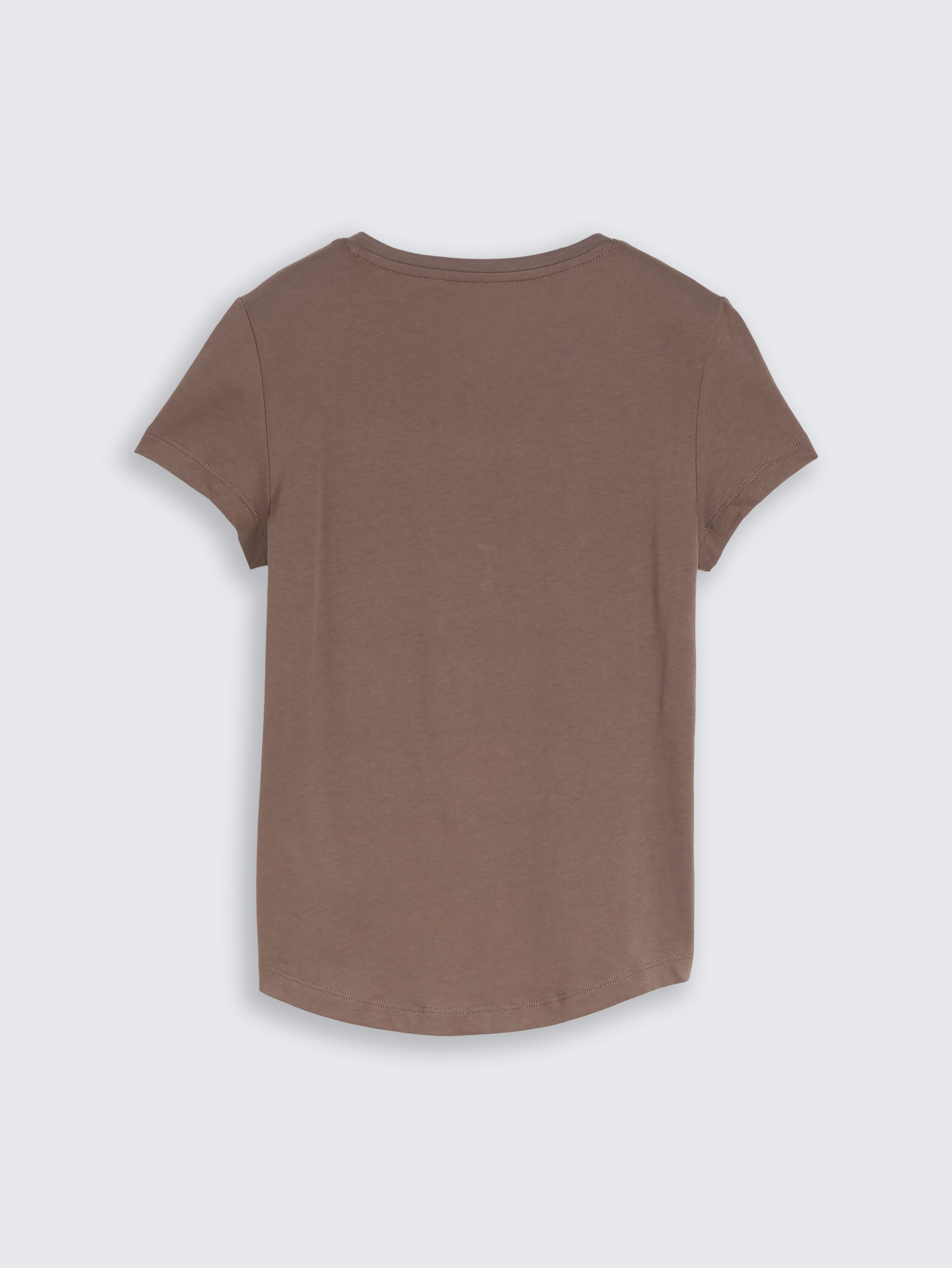 T-shirt met V-hals - rusty_brown - 