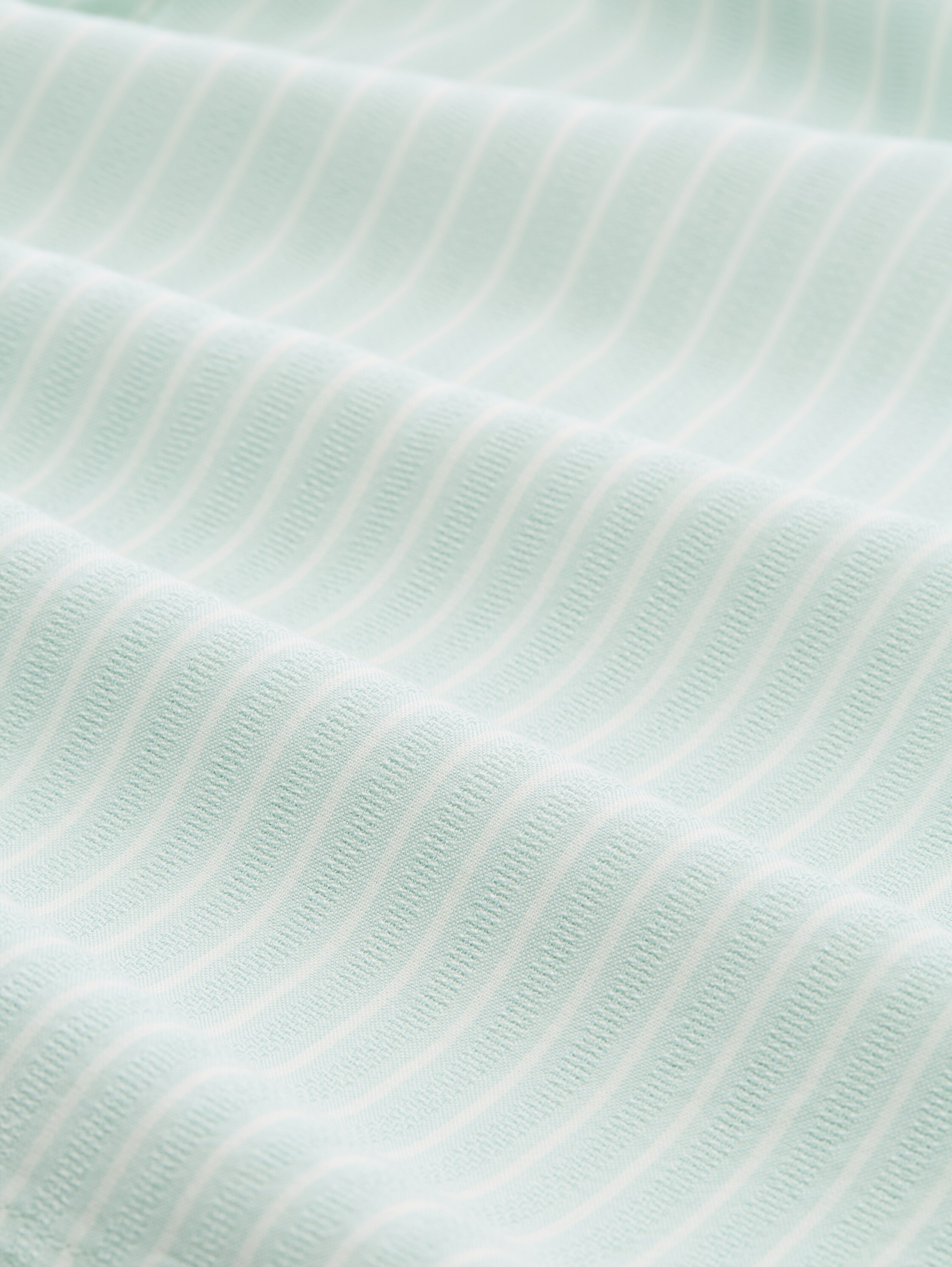 Bluse mit Streifenmuster - blue haze white stripe - Material-Ansicht
