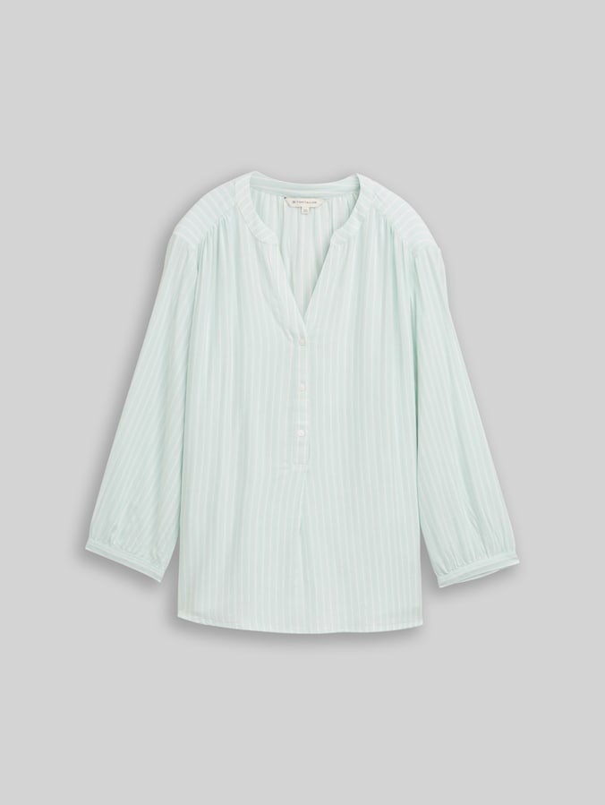 Chemisier à rayures par Women, blue haze white stripe