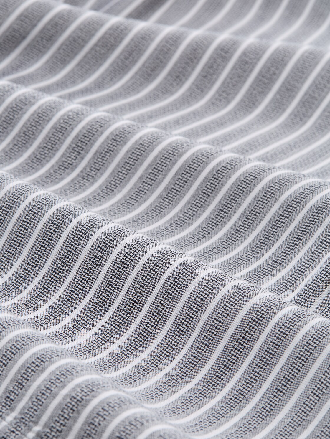 Bluse mit Streifenmuster - navy white stripe - Material-Ansicht