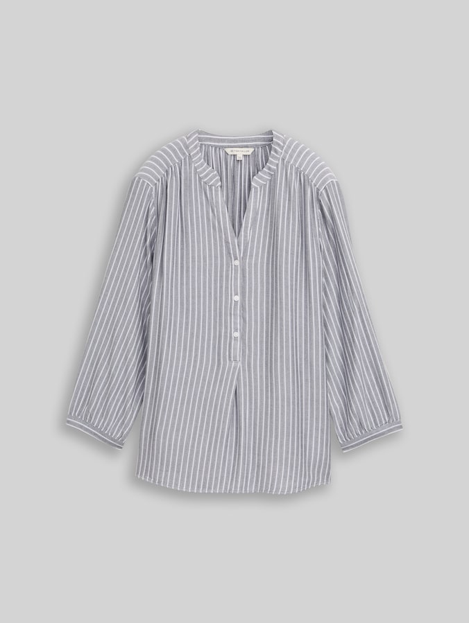Bluse mit Streifenmuster von Women, navy white stripe
