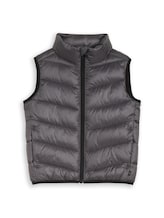 Ausgewählt, Lightweight Steppweste mit wasserabweisender Funktion von Tom Tailor, grau