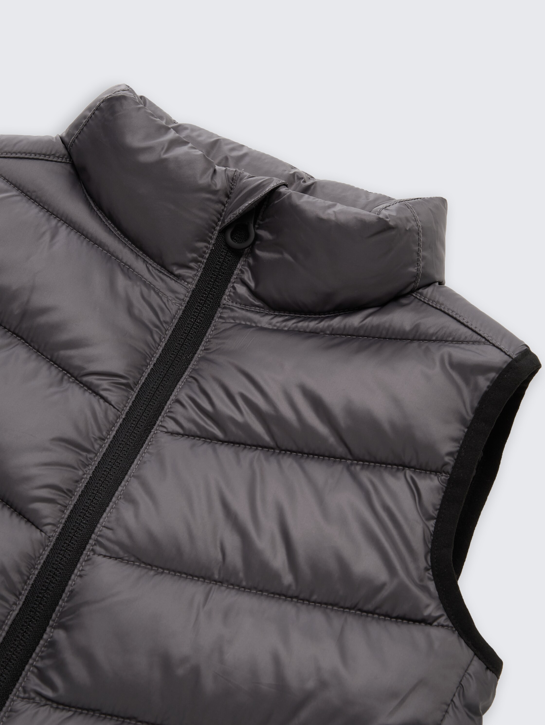 Lightweight quilted waistcoat with water-repellent function - dark_urban_grey - 