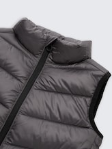 Lightweight Steppweste mit wasserabweisender Funktion - dark urban grey - Detail-Model-Ansicht