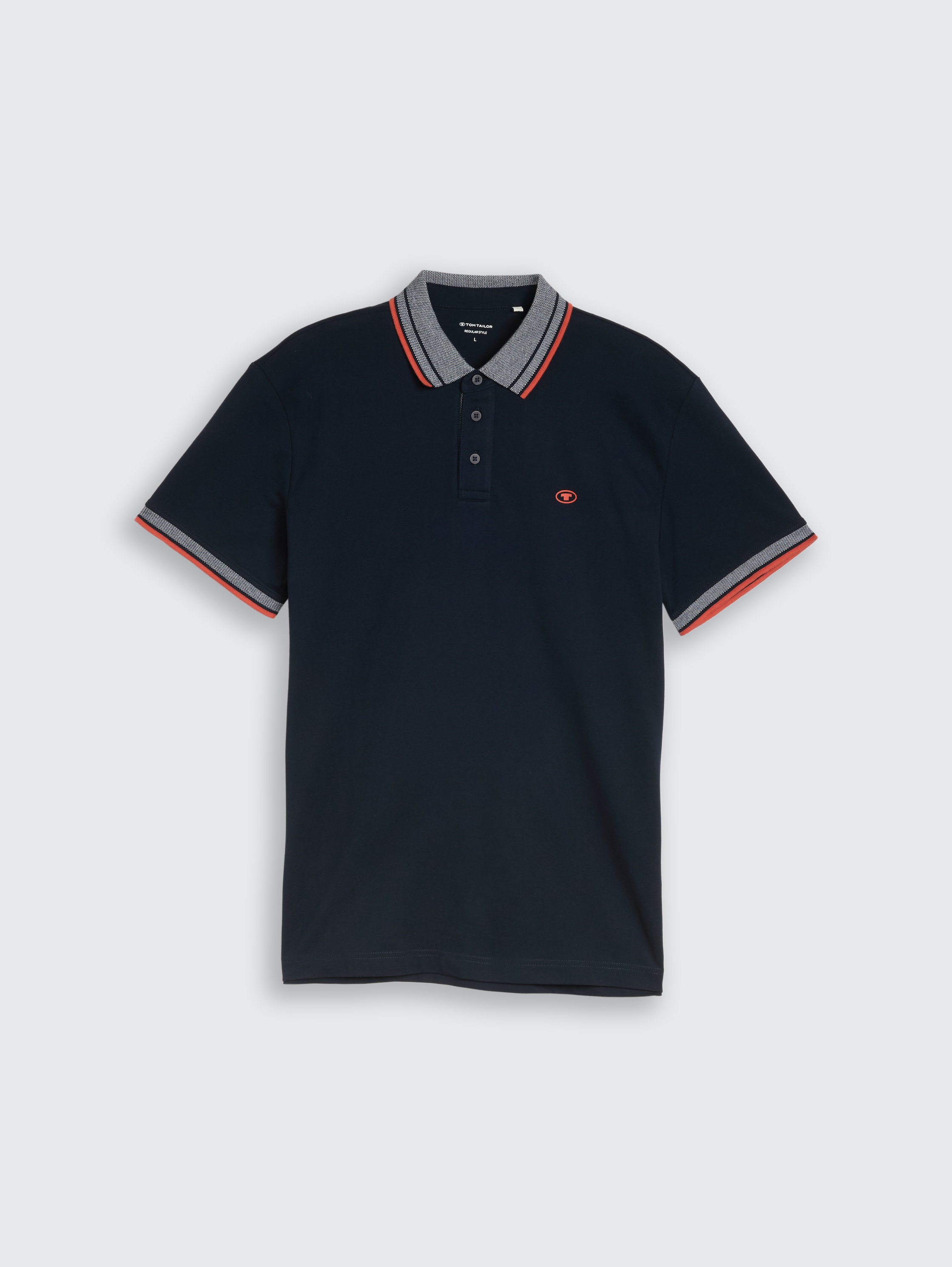 Piqué poloshirt met logo-print - sky_captain_blue_1 - 