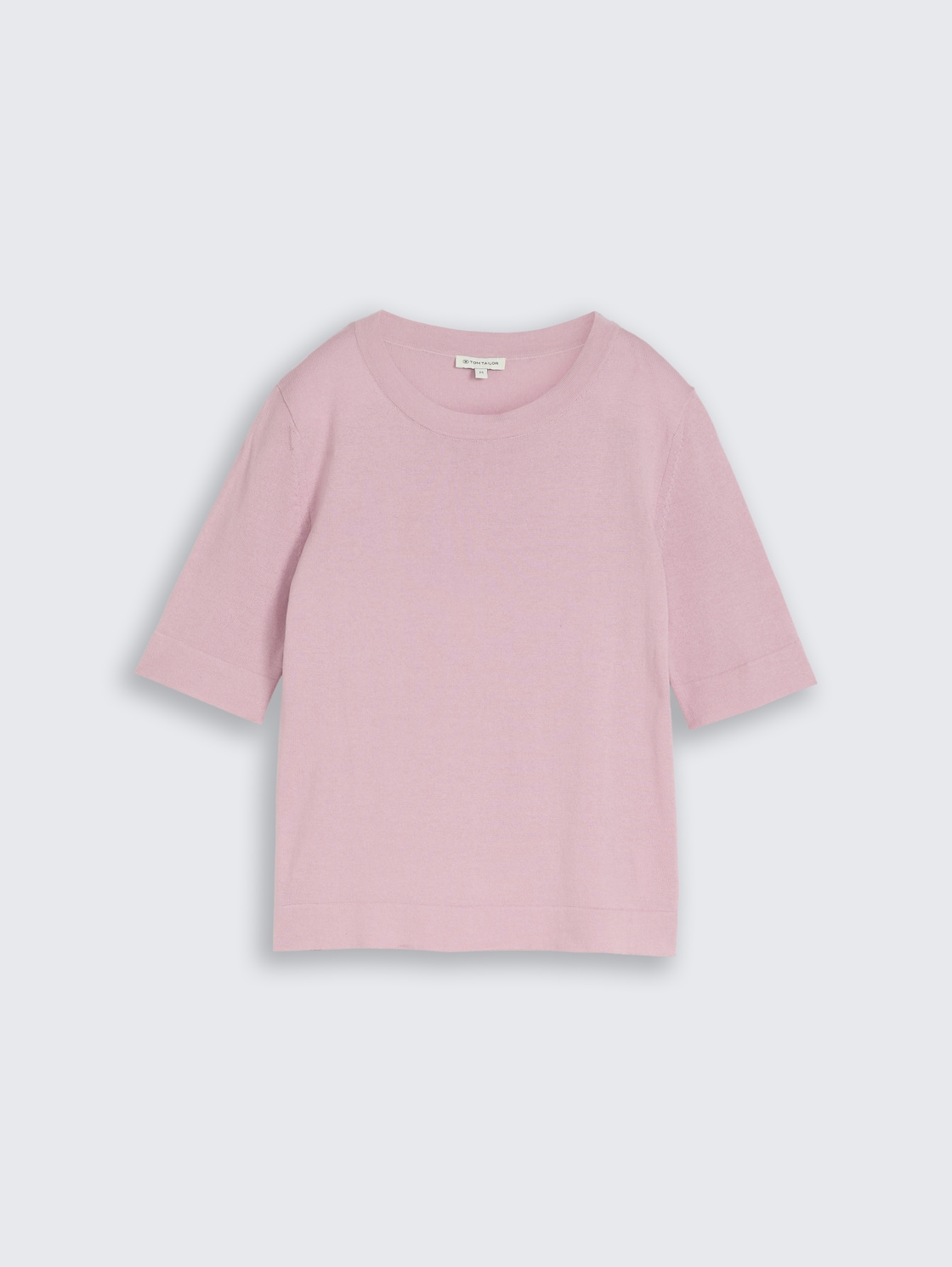 Strickpullover aus Baumwolle - light elderberry