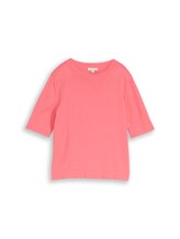 Sélectionné, Pull en maille de coton par Tom Tailor, rose