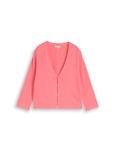 Sélectionné, Cardigan en coton par Tom Tailor, rose