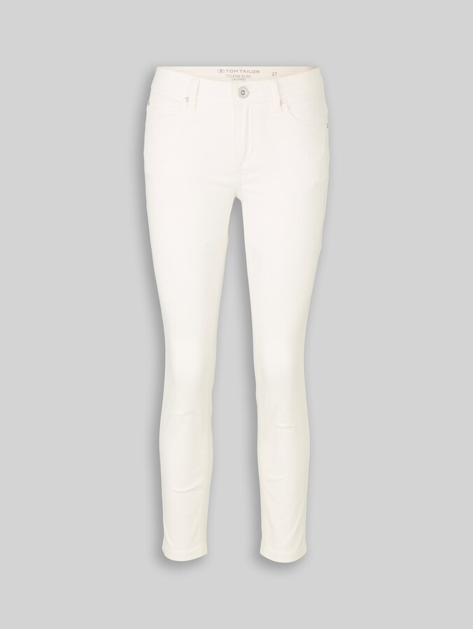 TTLENE SLIM CROPPED Jeans von Women, White