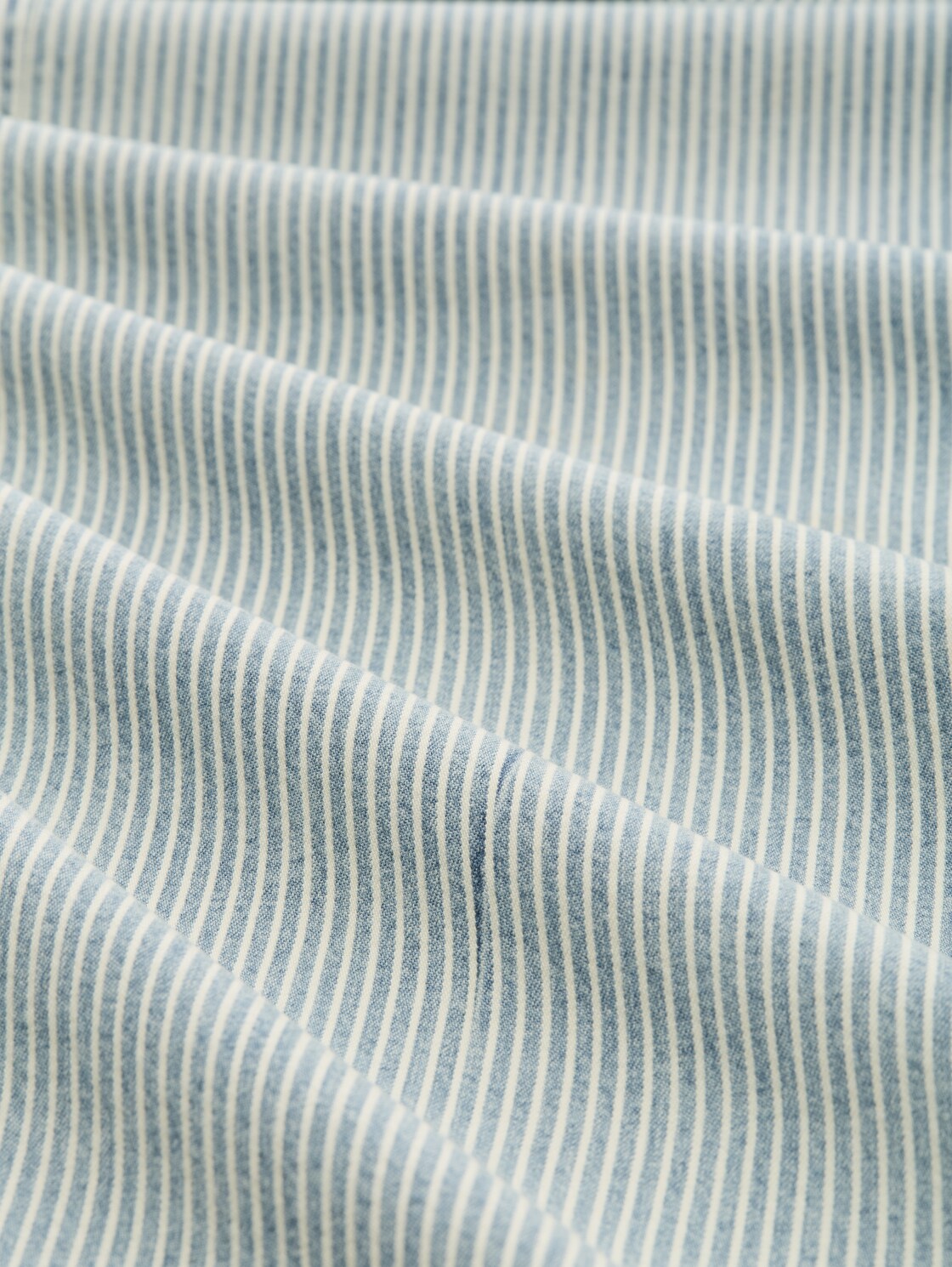 TTNELMA CULOTTE Jeans mit Streifenmuster - denim offwhite stripe - Material-Ansicht