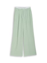 Ausgewählt, Wide Leg Hose im 2-in-1-Look von Tom Tailor, grün