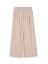 Nicht ausgewählt, Wide Leg Hose mit Leinenanteil von Tom Tailor, beige