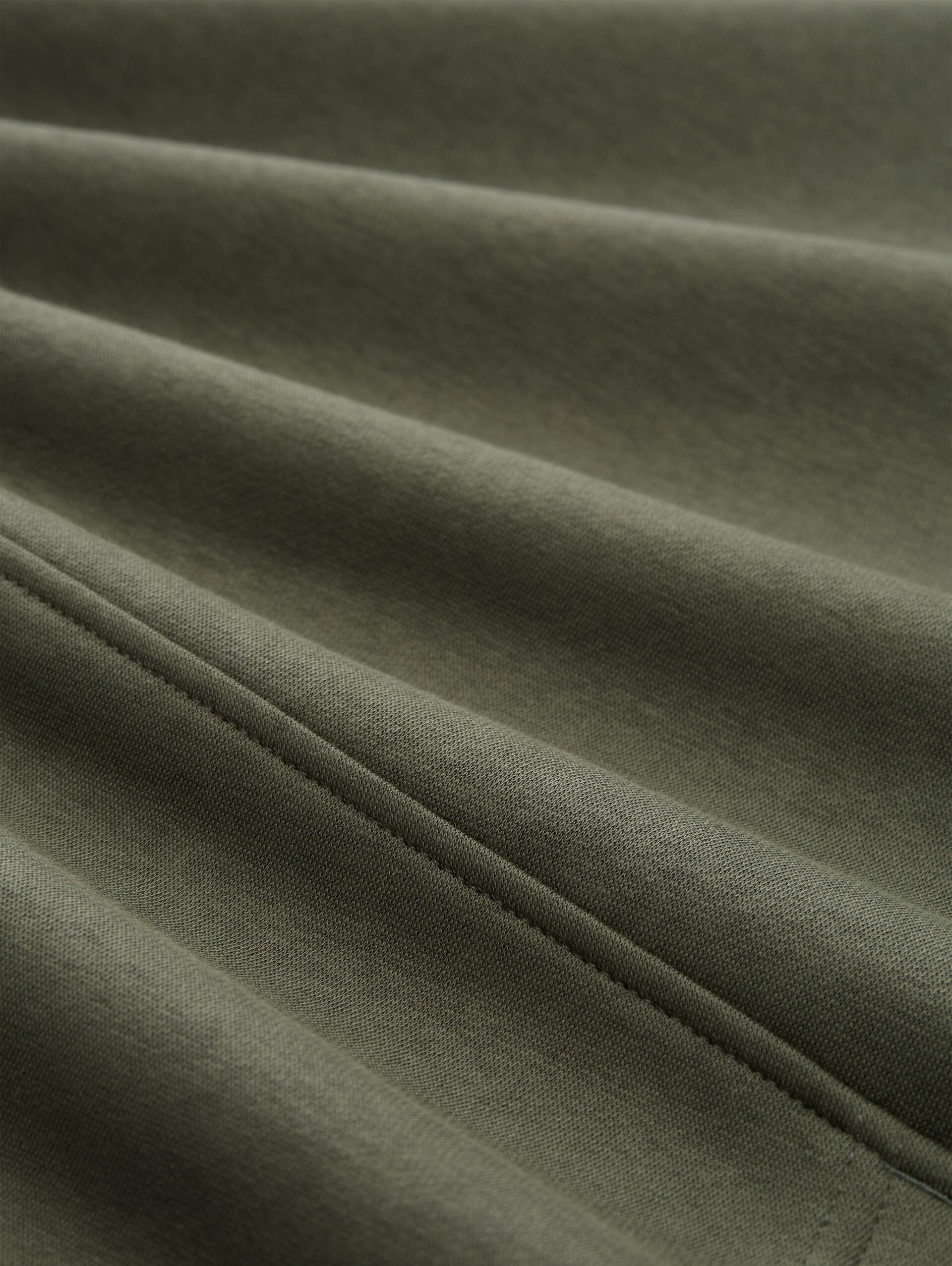 Basic Hoodie Sweatshirt - urban olive green - Material-Ansicht