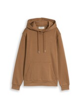 Ausgewählt, Basic Hoodie Sweatshirt von Tom Tailor, braun