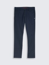 TTTRAVIS SLIM Chino Hose - navy mini geometric print - Vorder-Produkt-Ansicht
