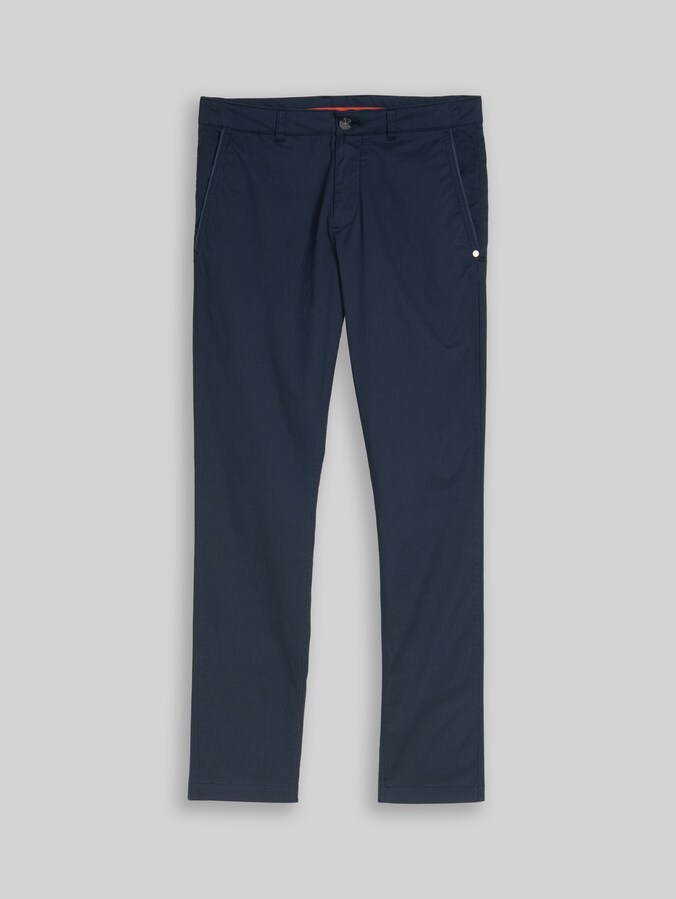 TTTRAVIS SLIM Chino Hose von Men, navy mini geometric print