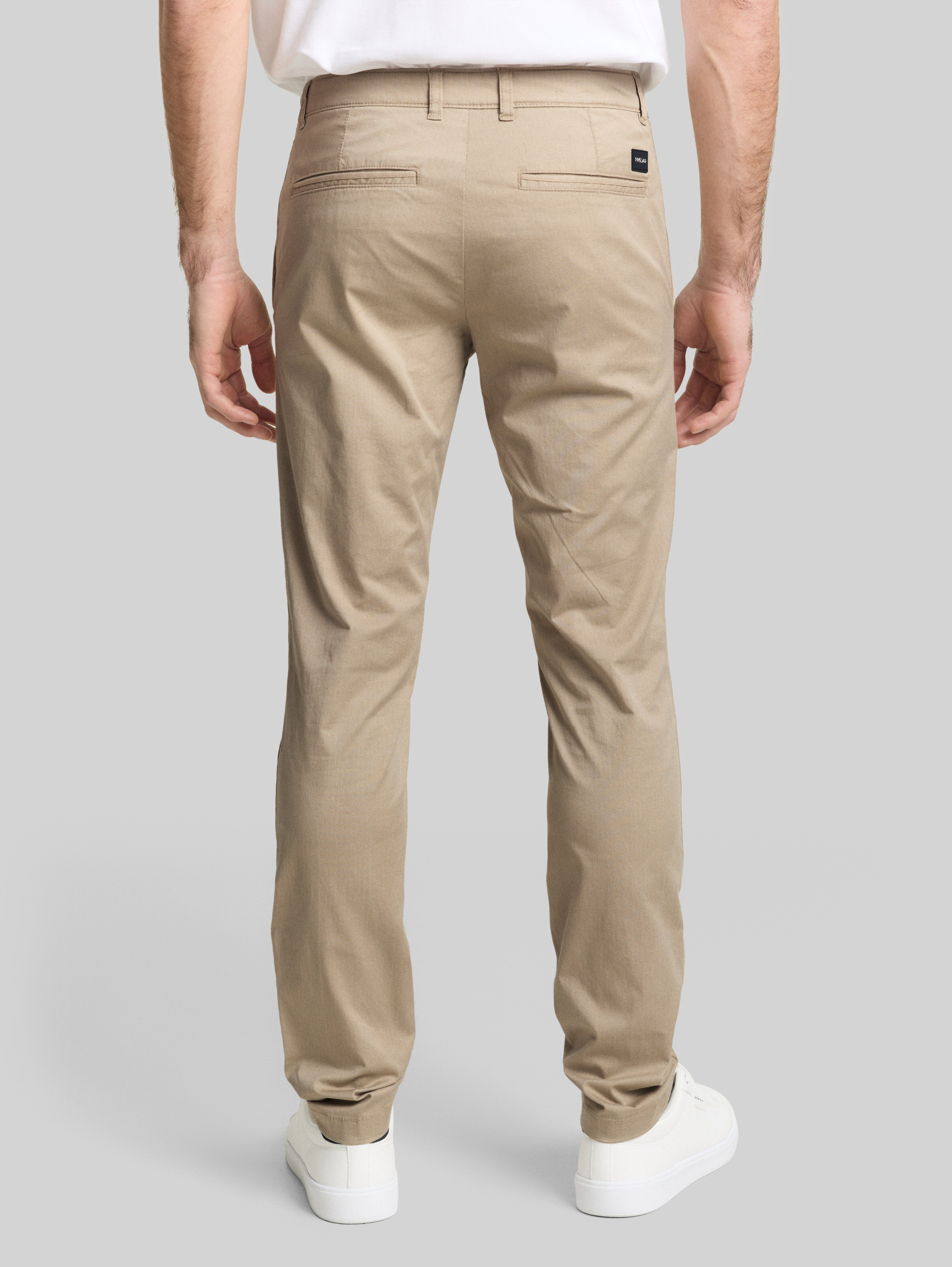 TTTRAVIS SLIM Chino Trousers in beige by Tom Tailor