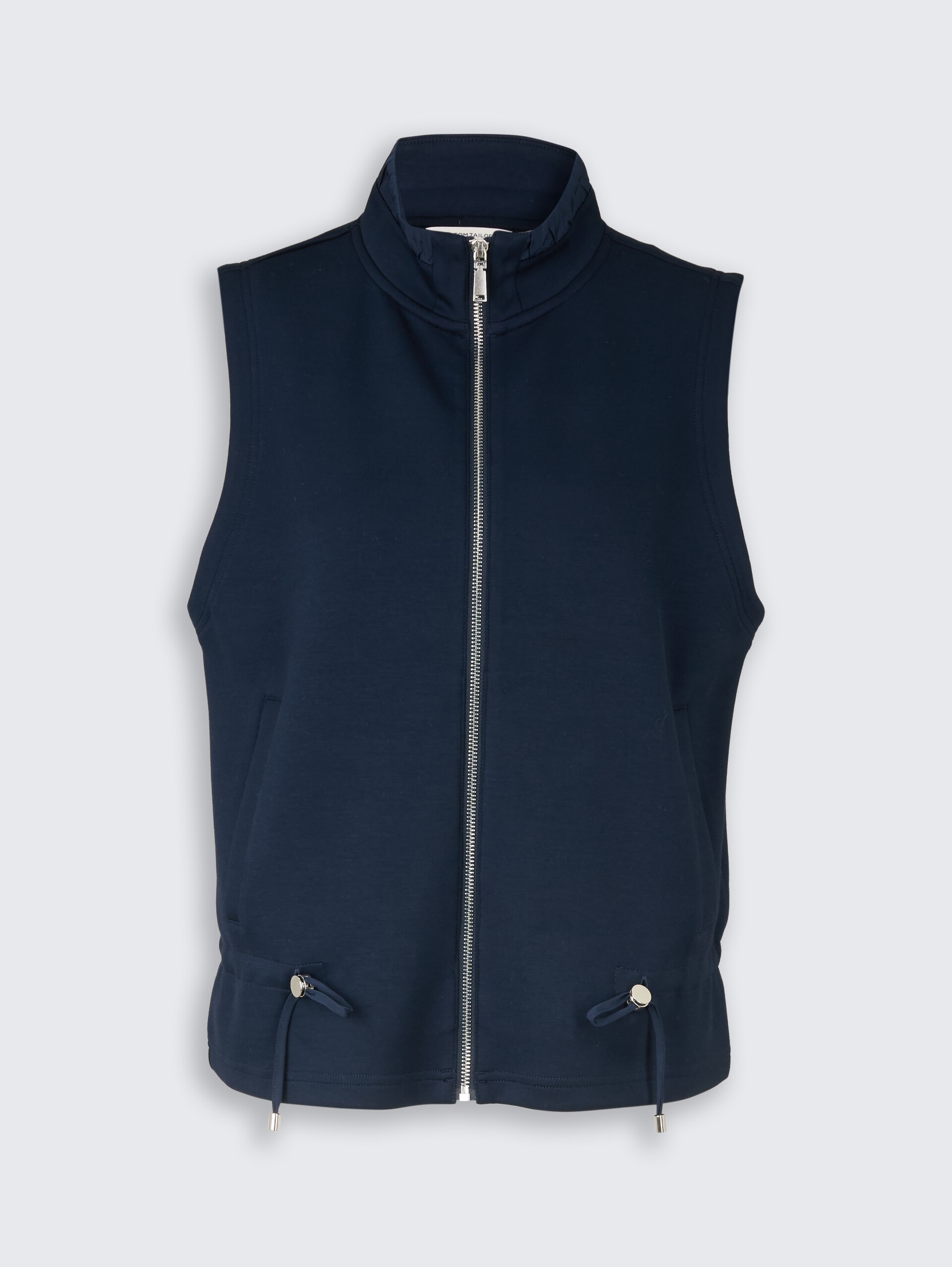 Scuba Sweatweste mit Stehkragen - sky captain blue - Vorder-Produkt-Ansicht