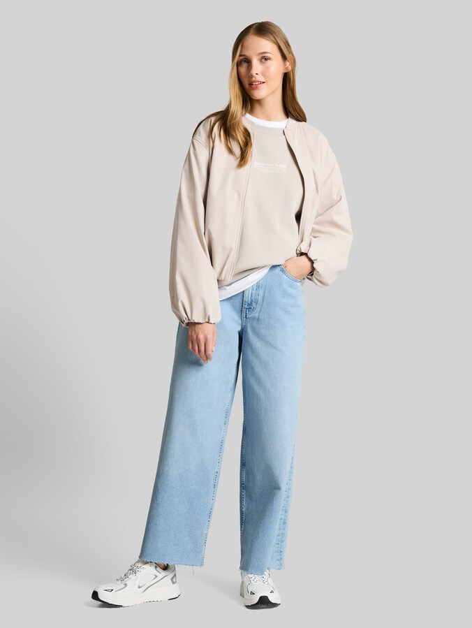 TTMIJA CULOTTE Jeans von Denim Female, Used Light Stone Blue Denim