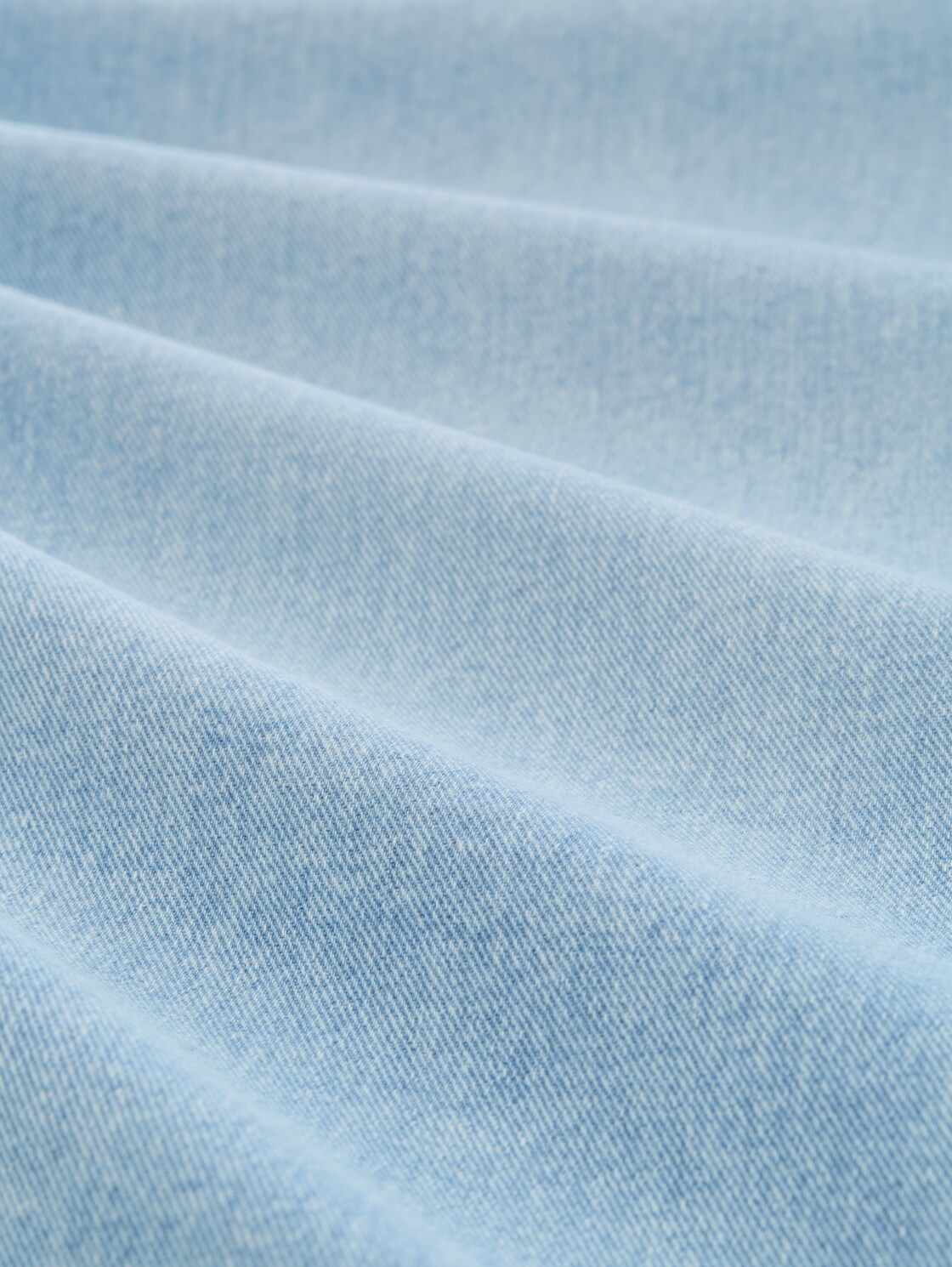 TTMIJA CULOTTE Jeans - Used Light Stone Blue Denim - Material-Ansicht