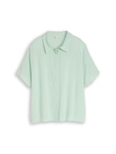 Geselecteerd, Blouse van viscose door Tom Tailor, groen