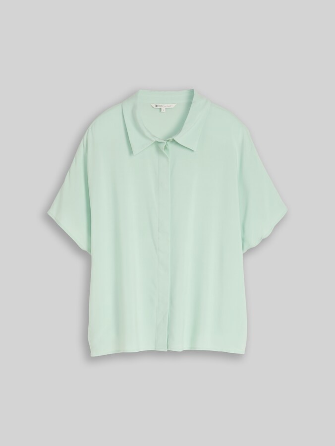 Chemisier en viscose par Denim Female, light matcha green