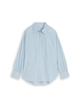 Nicht ausgewählt, Oversize Hemdbluse mit Streifenmuster von , blau