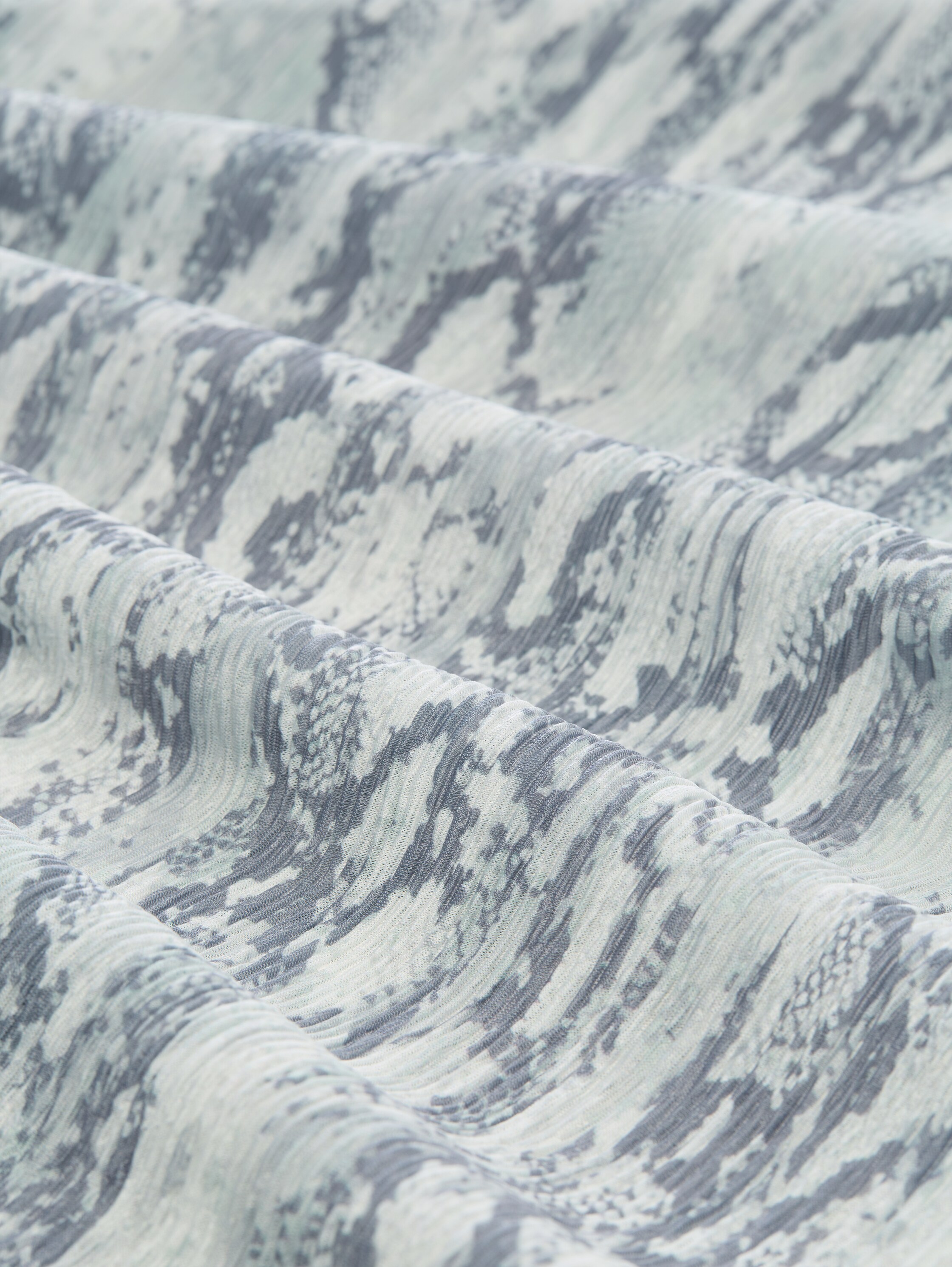 Crinkle Wickelbluse mit Schlangenprint - faded_snake_print - 