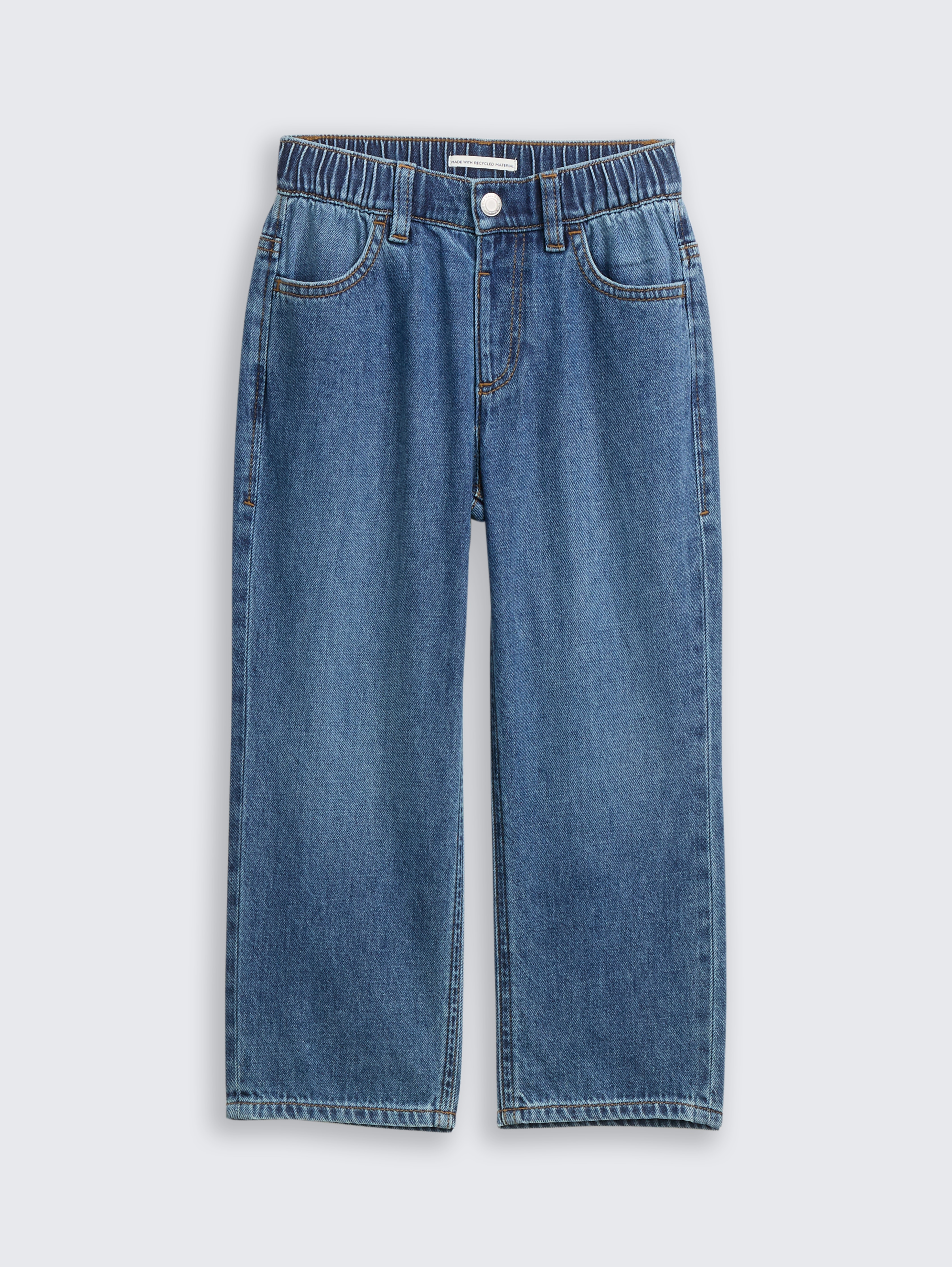 Baggy Jeans von Mini Boys, Blue Denim