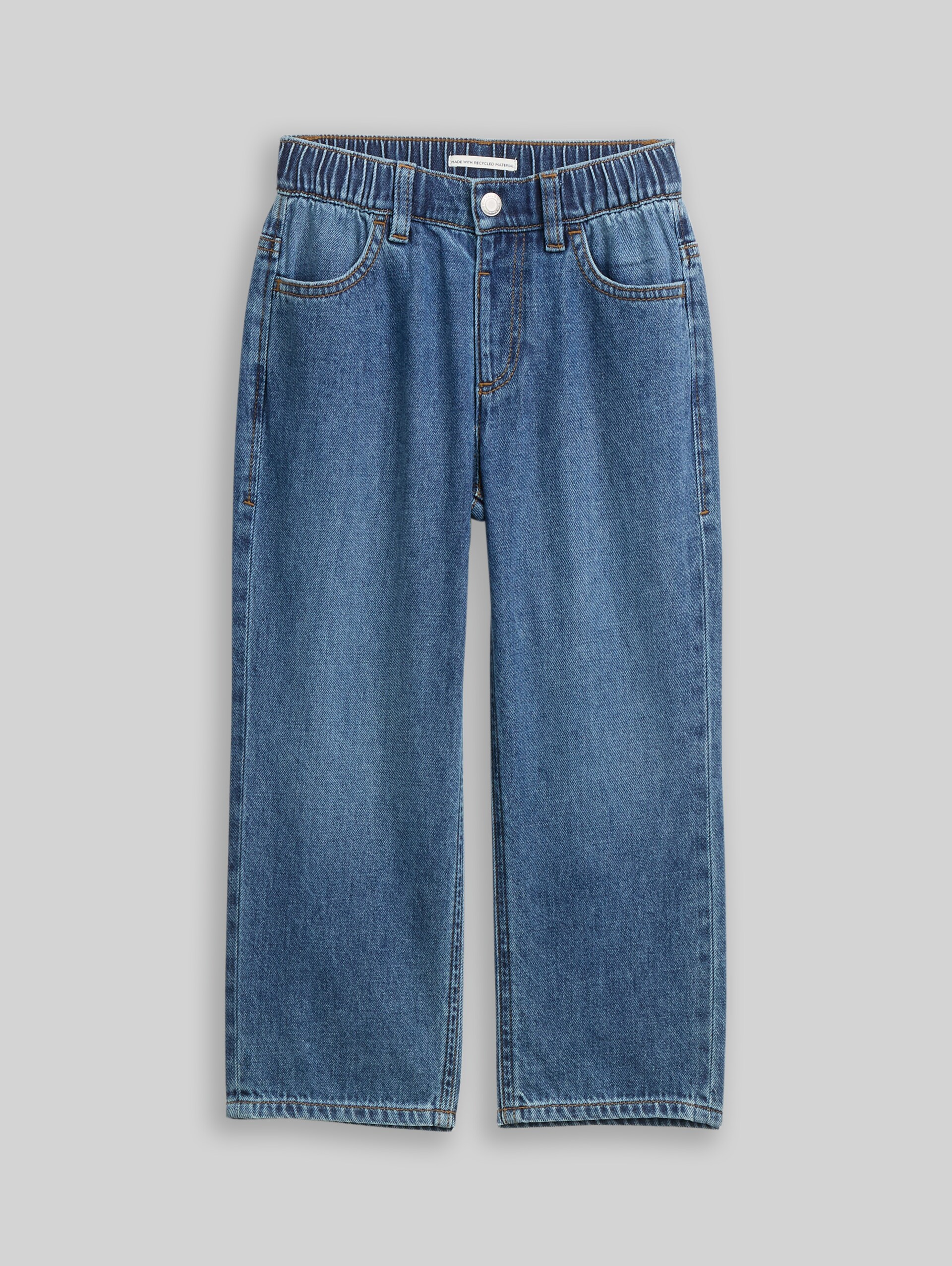 Baggy Jeans - Blue Denim - Front product view
