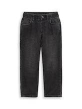 Sélectionné, Jean coupe baggy par Tom Tailor, noires