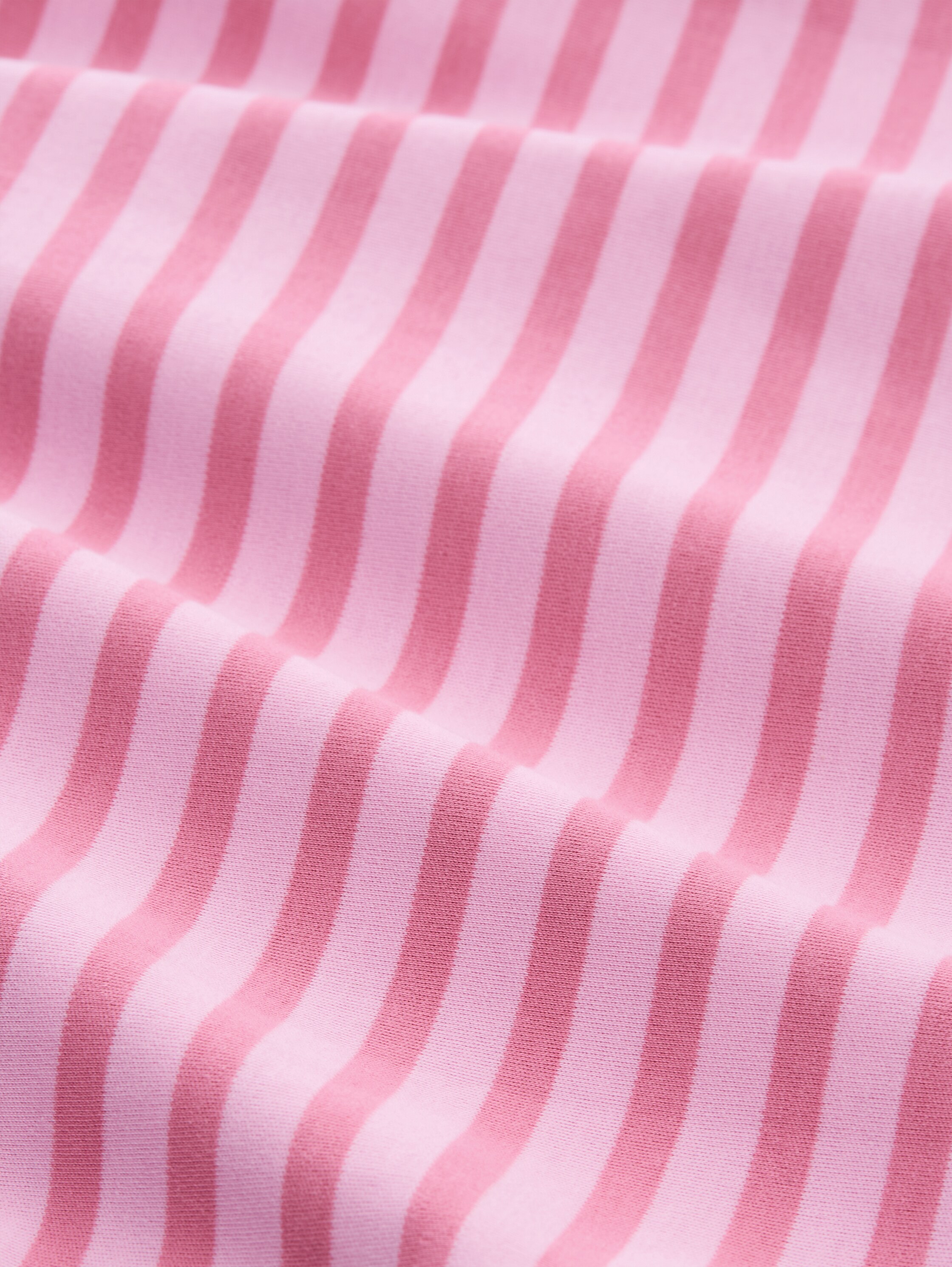 T-Shirt mit Streifenmuster - tonal blush rose stripe - Material-Ansicht