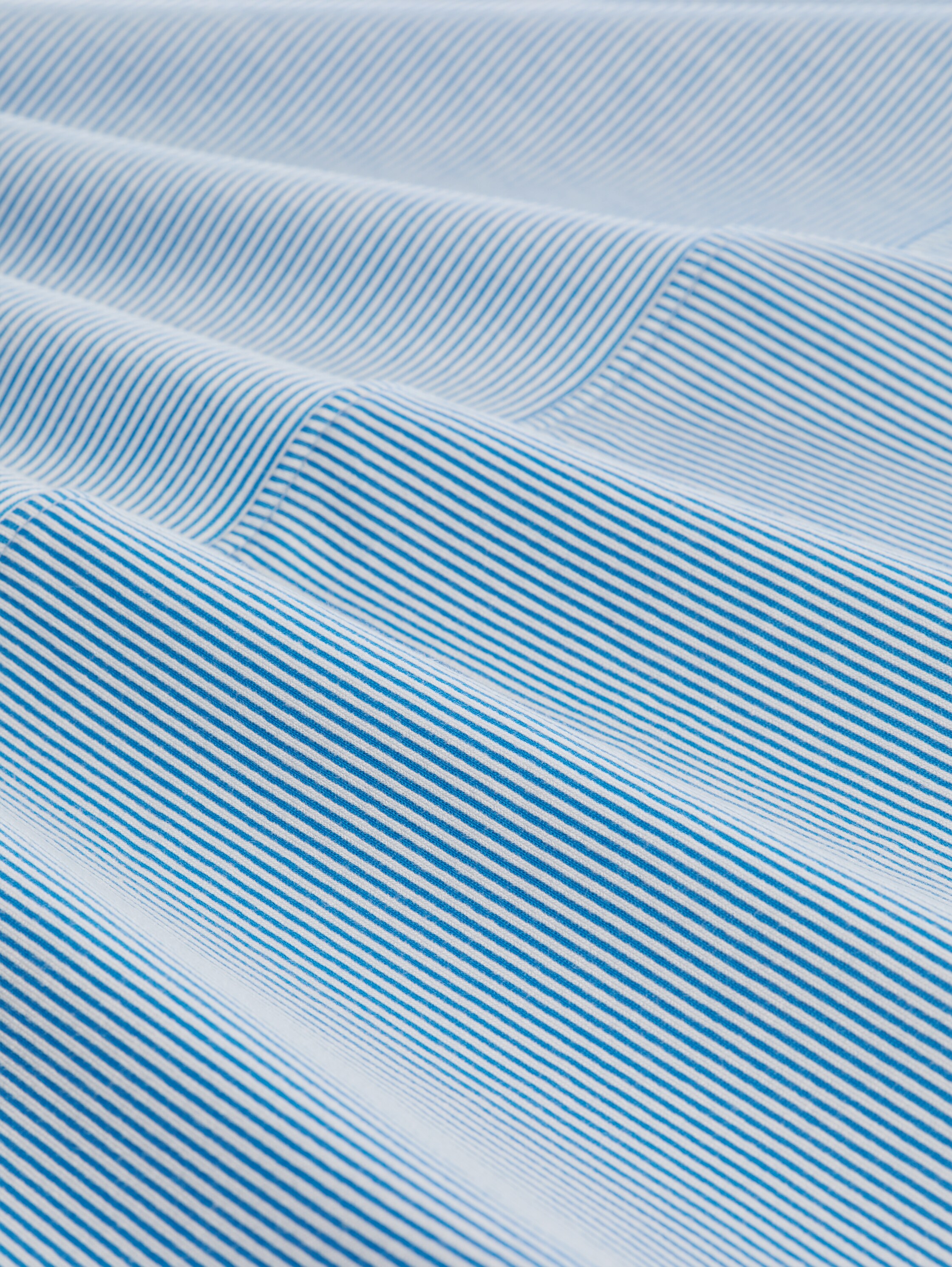 T-shirt met losse pasvorm en streepmotief - small_mid_blue_white_stripe - 